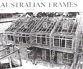 Tony built these steel framed townhouses in Glebe. They are designed to blend with the Victorian style building predominant in the Glebe area